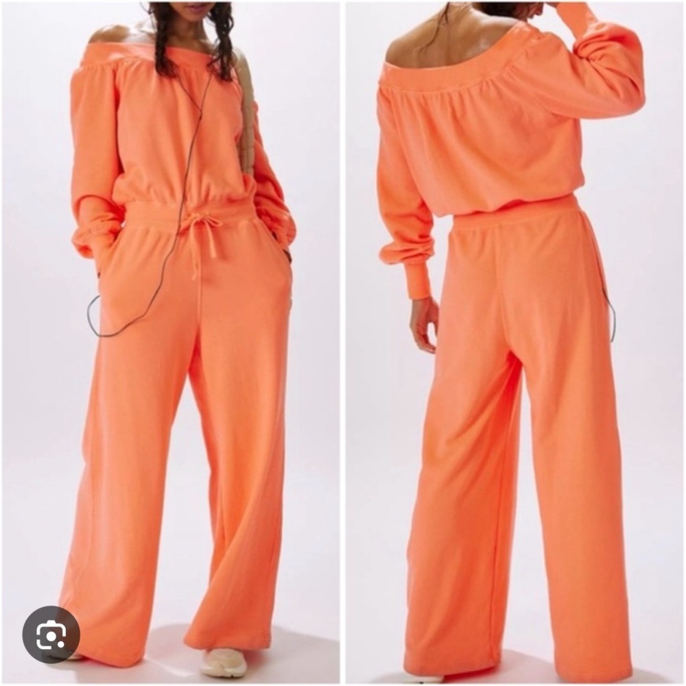 FP Movement One To Beat Onesie in Neon Coral